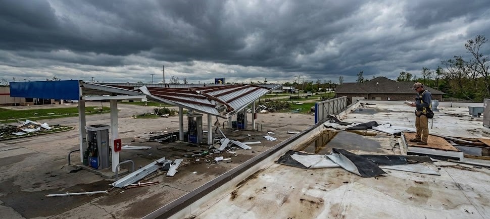 Hero Image wrecked building